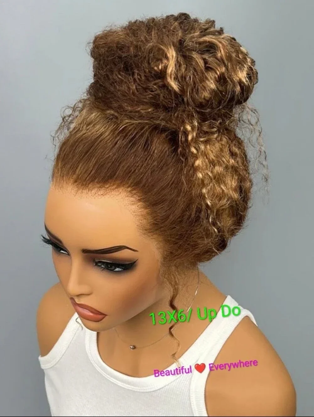 Human hair lace wig